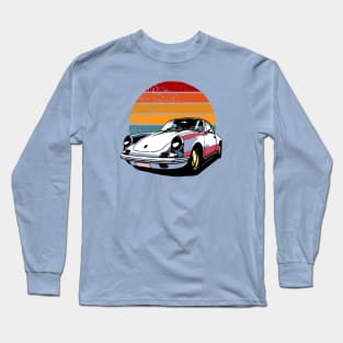 Retro Sport Car Long Sleeve T-Shirt